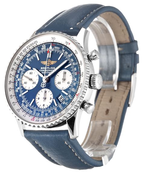 breitling chronograph navitimer a23322|breitling navitimer a23322 blue.